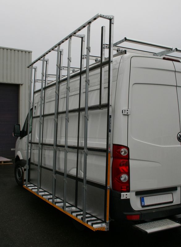 Tekimex-Utvendig glass stativ / XXL / VW Crafter